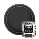 Ronseal One Coat Everywhere Paint Black Pepper Matt 2.5L