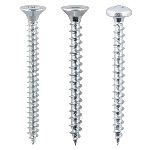 Solo Woodscrews - Zinc