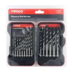 Timco | Masonry Drill Bit Set 15 Pcs
