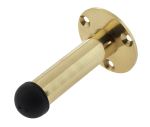 Wall Mounted Door Stop | 75MM | Polished Brass