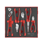 TengTools Plier Set TPR Grip 5 Pieces