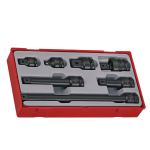 TengTools Impact Socket Set 1/2in drive DIN 7pcs