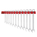 TengTools Spanner Set Long Combination 12pc Wall Rack