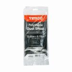 Timco | Polythene Dust Sheet 3.65m x 2.75m