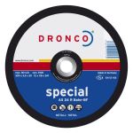 Dronco 115MM x 3MM x 22.23MM Metal Cutting Disc | 4.1/2" | 1110015