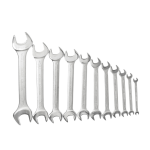 TengTools Spanner Set Double Open End MM 11 pcs