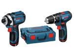 Bosch | 108GSBGDR | 10.8v Impact Driver and Drill Kit in L-Boxx | 2 x 2.0Ah Li-ion