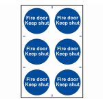 Fire door Keep shut 200x300mm