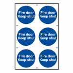 Fire door Keep shut - 200 x 300mm