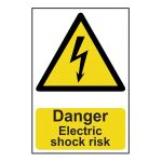 Danger Electric shock risk 200x300mm