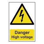 Danger High  voltage - 200 x 300mm