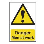 Danger Men at  work - 200 x 300mm