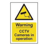 Warning CCTV Cameras in operation 200x300mm