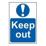 Keep out 400x600mm