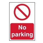 No parking - 400 x 600mm