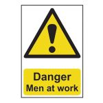 Danger Men at work 400x600mm