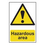 Hazardous area - 400 x 600mm