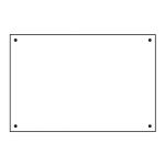 Rigid Backing  Board - 600 x 400mm