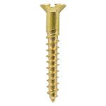 Brass Woodscrews | Slotted | Countersunk