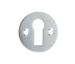 Round Escutcheon | Satin Chrome