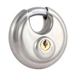 Timco A2 Stainless Disc Padlock 70mm