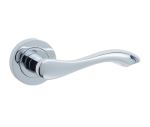 Gamma Door Handle | Polished Chrome 