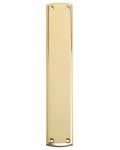 Finger Plate | Polished Brass