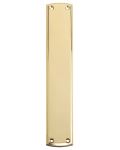 Finger Plate | Polished Brass