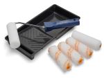 For The Trade 4" Mixed Roller Set With Tray 7 Piece