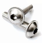 Metric Socket Button with Flange | Stainless Steel A2 | ISO7380