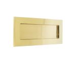 Plain Letterplate | Polished Brass