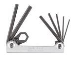 TengTools Hex Key Set Folding AF to 7/32 7pcs