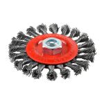 Angle Grinder Wheel Brush - Twisted Knot Steel Wire | Timco | 115mm