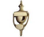 Urn Door Knocker | 200MM | Polished Brass