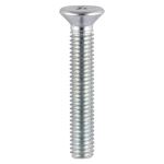 Timco Machine Screws Countersunk PH Metric Thread B Point Zinc
