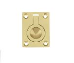 Flush Ring | Polished Brass