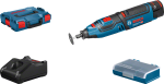 Bosch GRO 12V-35 Cordless Rotary tool 1 x 2Ah Battery L-BOXX