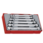 TengTools Wrench Set Double Flex 6 Pieces