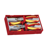 TengTools Plier Set 1000 Volt 4 Pieces