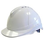Scan |White Deluxe Safety Helmet