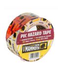 PVC Hazard Tape | 50MM x 33Meter | Everbuild