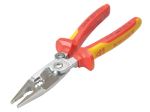 Knipex VDE Multifunctional Installation Pliers | 200MM | Opening Spring | KPX1396200