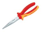Knipex VDE Long Nose Side Cutting Pliers | 200MM | KPX2616200