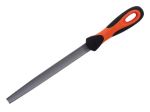 Bahco Handled Half Round Second Cut File | 8" | BAH21082H - SAN21082H