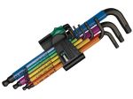 Wera Hex-Plus Ball End Key Multi Sleeve Set | 9 Piece | 1.5 to 10MM | WER073593