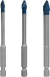 Bosch | EXPERT HardCeramic HEX-9 Drill Bit Set 5/6/8 mm 3-pc