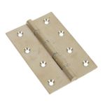 Solid Drawn Butt Hinge DSW Brass 3 x 2