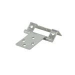 Single Cranked Steel Flush Hinge