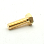 Hex Head | Metric Set Screw | Brass | DIN933