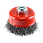 Angle Grinder Cup Brush - Crimped Steel Wire | Timco